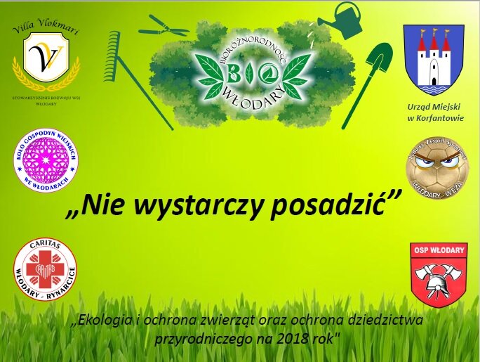 ,,Nie wystarczy posadzić’’